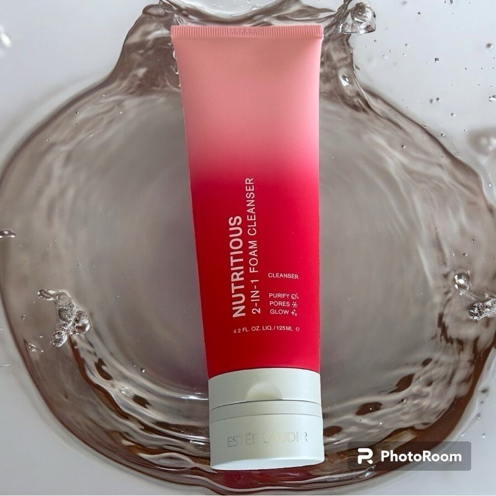 Estee Lauder Nutritious Foam Cleanser 2-in-1 NEW